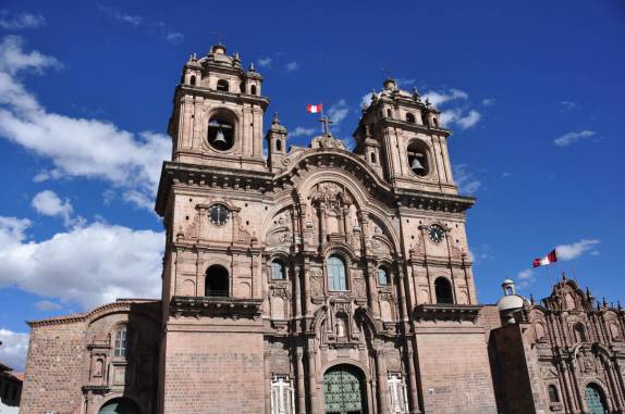 Catedral colonial em Cusco, no Peru